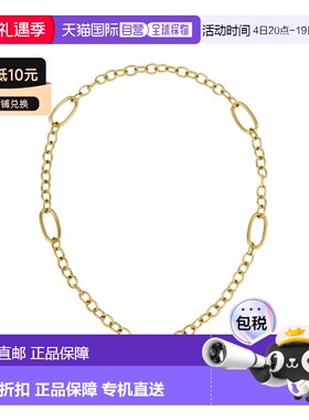 自营adorniaTarnish Resistant 18k Gold Plated Mixed Link Togg