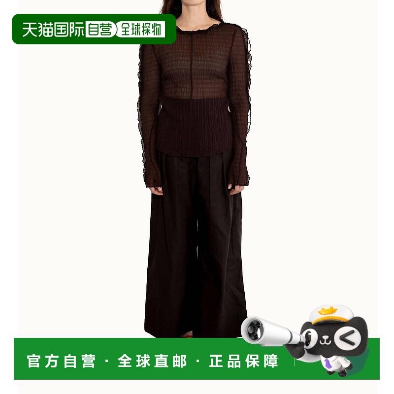 自营 rachel comey雷诺棕色上衣 美国奥莱直发