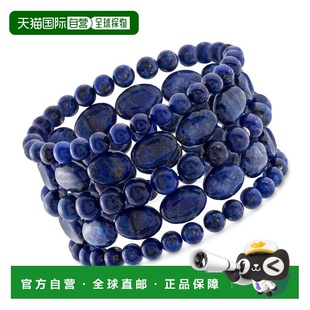 自营Ross-Simons Lapis Jewelry Set: 5 Bead Stretch Bracelets