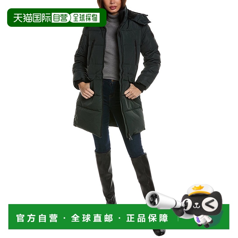 自营 NOIZE Addie 派克大衣 - 绿色 美国奥莱直发