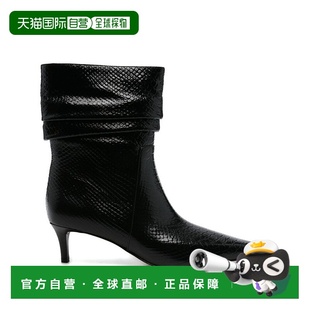 korsTextured Boots Black Ankle black Leather 自营michael