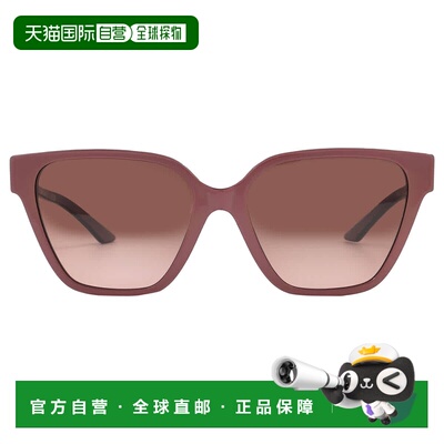 自营Versace Pink Gradient Grey Butterfly Ladies Sunglasses V