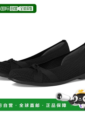 1h可退 香港直邮潮奢 bzees 女士 Kissed 平底鞋 black黑色 舒适