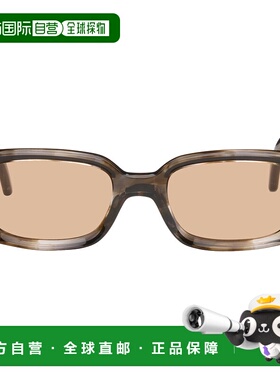 1h可退 香港直邮潮奢 Our Legacy 女士 棕色 Samhain 太阳镜 A425