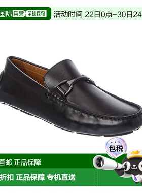 自营Allen Edmonds Lando Leather Driver - black 美国奥莱直发