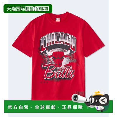 自营Aeropostale Chicago Bulls City Stripe Relaxed Graphic Te