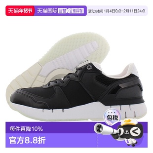 美国直邮Asics亚瑟士Rebilac Runner Mp运动鞋黑色白底系带缓冲