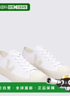 自营 Veja Wata II Low PL0101401A运动鞋女式白色Pierre帆布舒适