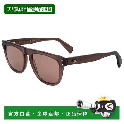 自营salvatore ferragamoFerragamo男士55mm太阳镜SF1111S-232-55