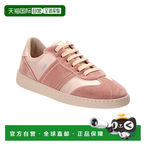 自营salvatore ferragamoFerragamo Dracone Velvet Sneaker - pi
