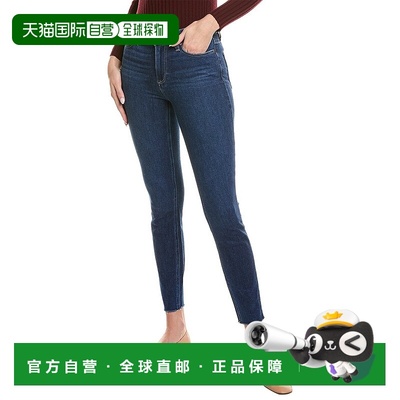 自营PAIGE Hoxton Chapel High-Rise Ankle Jean - blue 美国奥莱