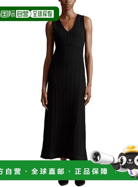 自营Adam Lippes Mysa Dress - black 美国奥莱直发连衣裙长裙