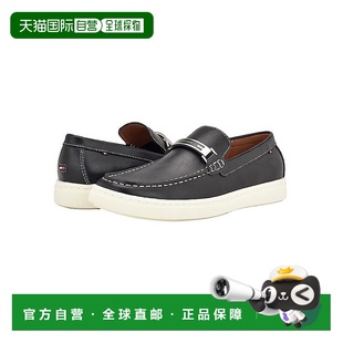 Loafers Black Hilfiger Casual Slip Role Toe 自营Tommy Moc