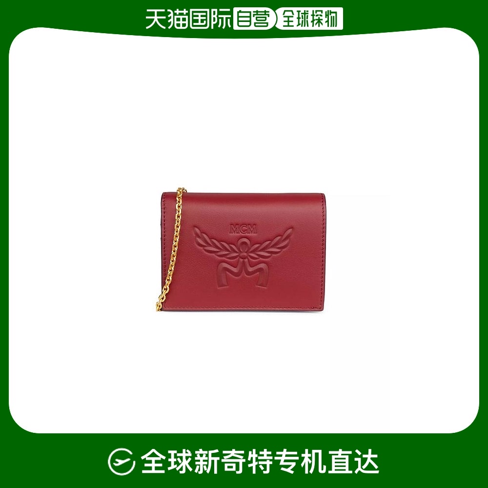 【美国直邮】mcm 女士 钱包真皮奢侈品皮夹小钱包旅行小号