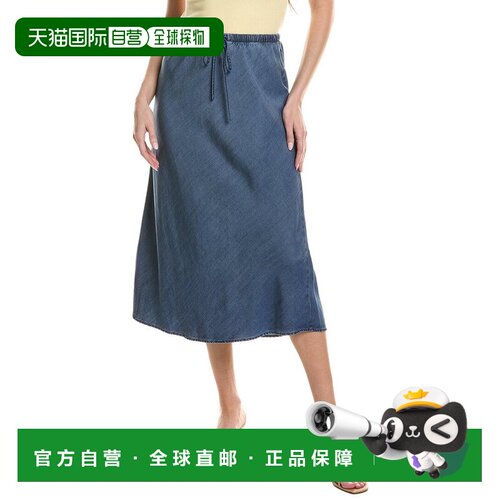自营Bella Dahl Bias Skirt - blue 美国奥莱直发