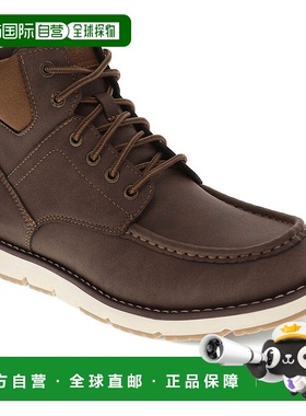 自营Dockers男式Derrick粗犷休闲Chukka靴-深棕色 美国奥莱直发