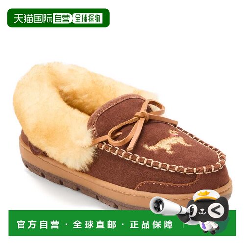 自营Fireside by Dearfoams Women's Gladstone Genuine Shearlin