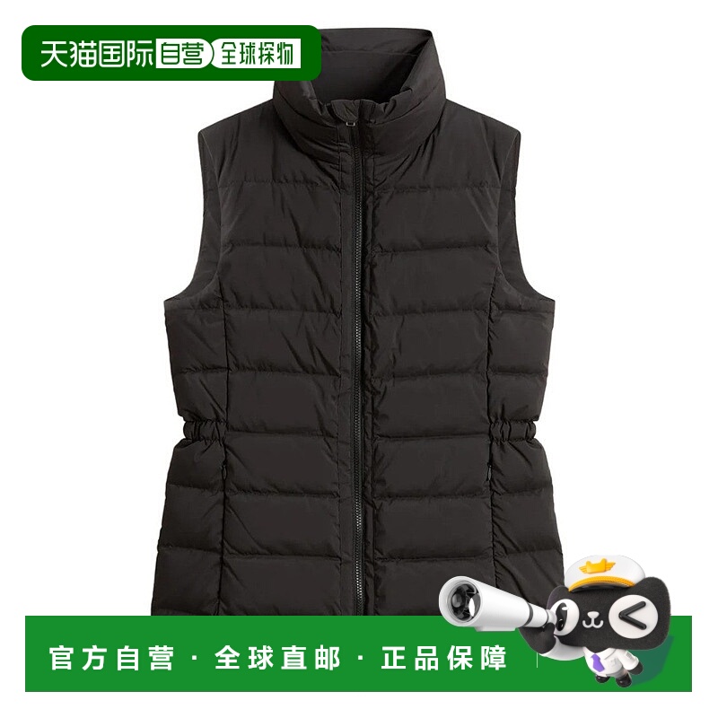 自营woolrich绗缝黑色背心-黑色 美国奥莱直发