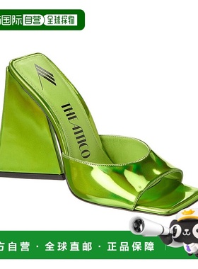 自营 the atticoAttico Devon 凉鞋 - 绿色 美国奥莱直发