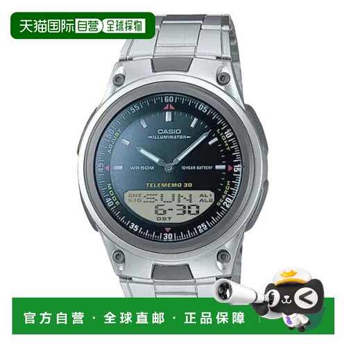 自营Casio Men's Analog-Digital Sport Watch with Stainless St