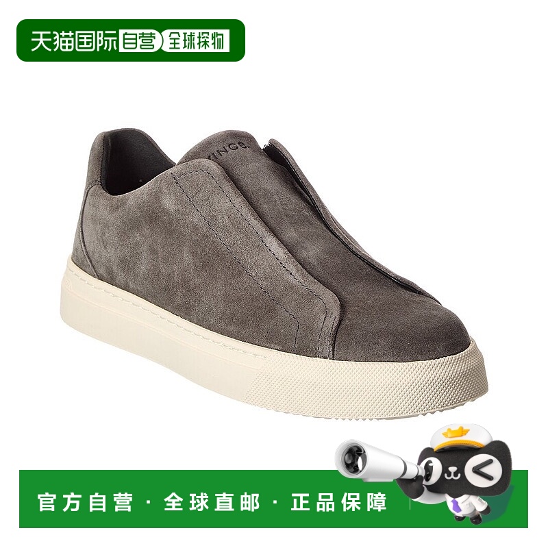 自营Vince Lakewood Suede Sneaker - grey 美国奥莱直发