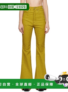 香港直邮潮奢 rick owens 瑞克 欧文斯 女士 黄色 Porterville Bo