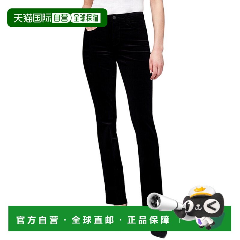 自营l'agenceOriana High Rise直牛仔裤代理-黑色 美国奥莱直发