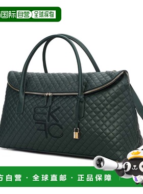 自营mia k collectionEulalie Women Weekender Bag Vegan Leathe