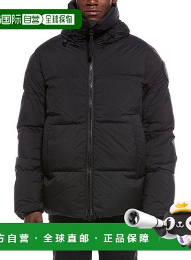 自营Canada Goose Crofton Down Puffer Coat - black 美国奥莱直