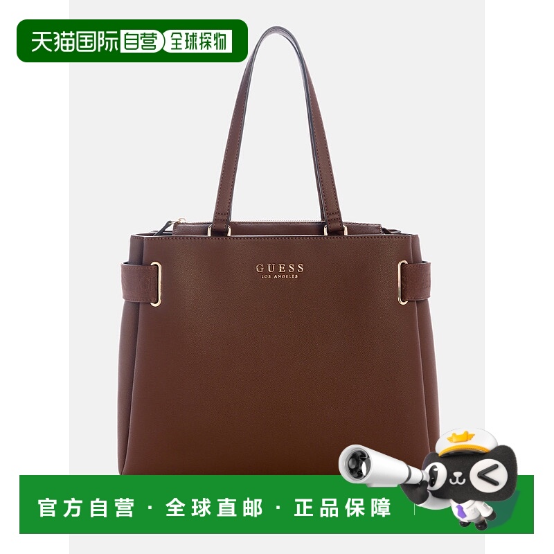 自营guessSperanza Carryall - chocolate 美国奥莱直发手提包
