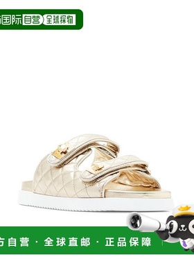 自营Steve Madden Schmona SCHM01S1 WoGolden Leather Slip On S