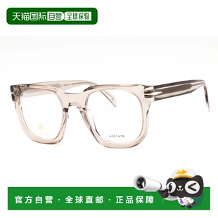自营david beckhamDB 7123 0SD9 00透明米色50mm-透明米色 美国奥