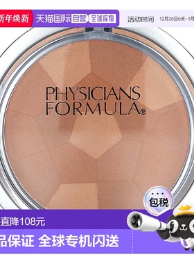 香港直邮Physicians Formula,粉末调色板，多色腮红，自然粉红，0