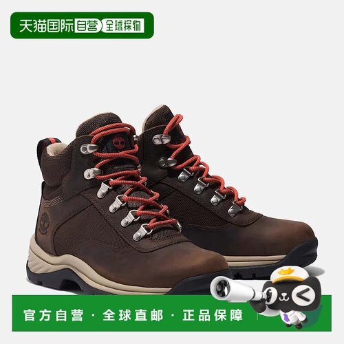 自营Timberland白色壁架TB0A43W8ER3女士米色防水雪地靴TF9638-棕