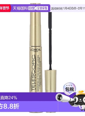 香港直邮L＇oreal欧莱雅睫毛膏910浓黑色持妆自然浓密卷翘正品8ml