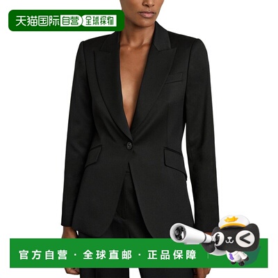 自营Reiss Millie定制正式西装外套-黑色 美国奥莱直发