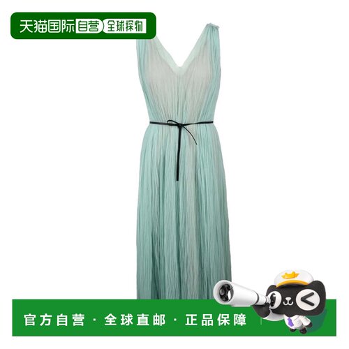 自营fabiana filippiLong Tulle Dress - Green - grey 美国奥莱