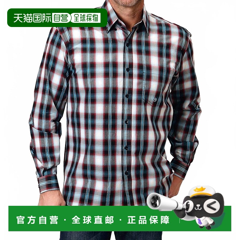 自营 roper男式长袖西式衬衫黑色/多色-黑色/多色 美国奥莱直发