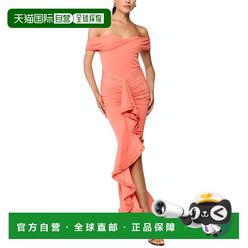 自营Line & Dot Soller Maxi Dress - coral 美国奥莱直发