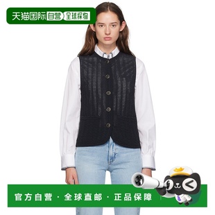 bone 瑞格布恩 女士 1h可退 Elisa rag 海军蓝 马甲 香港直邮潮奢