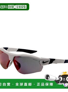 自营Nike Men's 72 mm White Sunglasses - white 美国奥莱直发