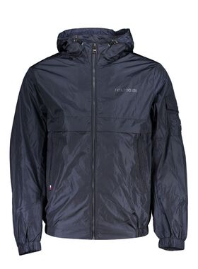 自营Tommy Hilfiger Nylon Men's Men's Jacket - blue 美国奥莱