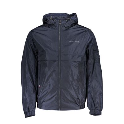 自营Tommy Hilfiger Nylon Men's Men's Jacket - blue 美国奥莱