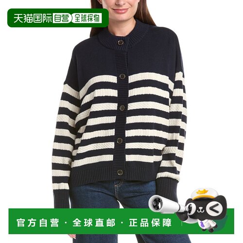 自营FRAME Denim The dariation女士开衫-蓝色 美国奥莱直发