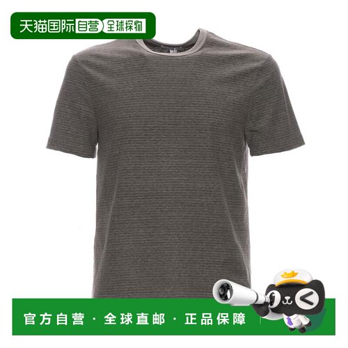自营james perse灰色Mrms3170 Pvrp短袖圆领棉混纺t恤-灰色 美国
