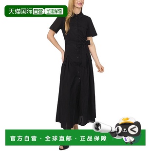 黑色 自营 裙 Baker衬衫 美国奥莱直发连衣裙 Ted