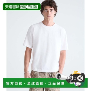 自营Aeropostale Heavyweight Boxy Crew Tee - bleach 美国奥莱