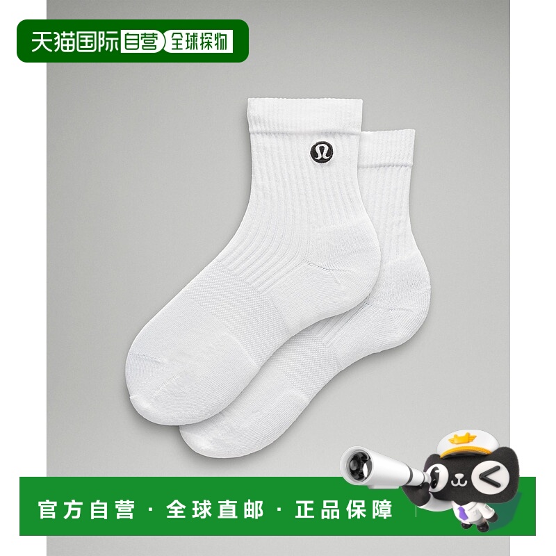 自营 潮奢 Lululemon 女士 Daily Stride Quarter | 袜子 LW9F