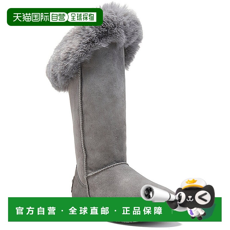 自营Australia Luxe Collective Foxy Tall Suede Boot - gray 美