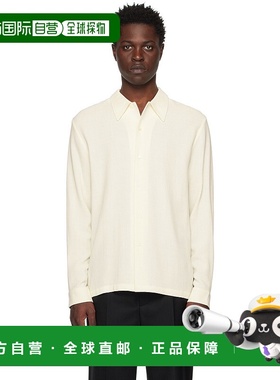 1h可退 香港直邮潮奢 Sefr 男士 灰白色 Rampoua 衬衫 SS22RAMPOU
